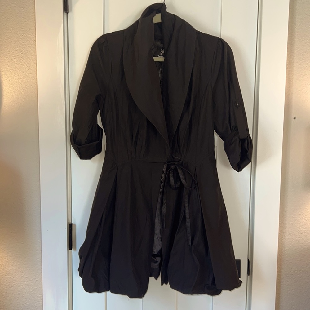 Double Zero Black Lightweight Puff Jacket. - image 1